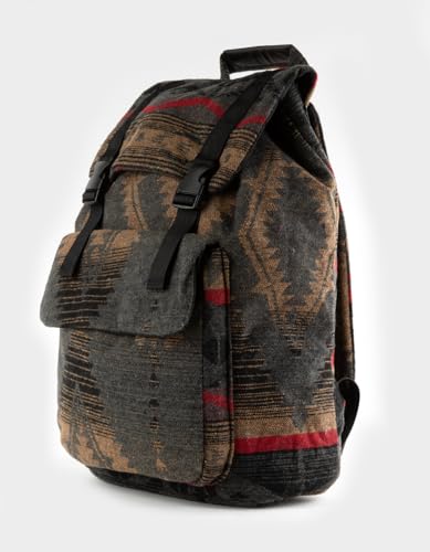 Rsq Polly Puffer Flap Backpack, Black Combo2