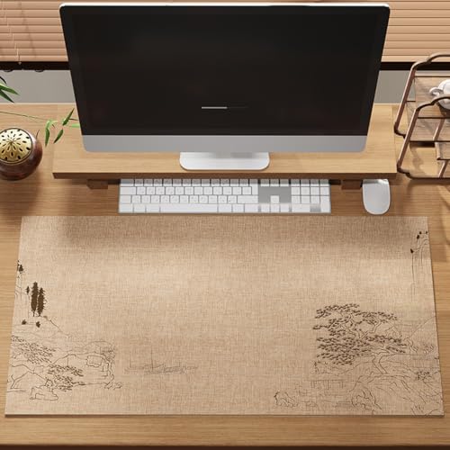 �}�E�X�p�b�h ��^ �Q�[�~���O�}�E�X�p�b�h �f�X�N�}�b�g ����~�� �h�� �ϋv�� ����h�~ PC�E�m�[�gPC�E�L�[�{�[�h�Ή� �I�t�B�X ��Ɨp 70*140cm PU���U�[ ����1.6mm �X�^�C��18