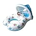 ZXGQF Inflable Anillo de Natación para Madre y Bebé con Sombrilla Desprendible, Flotador Hinchable de Piscina para Niño con Asiento, Inflable Juguetes 1-3 años (B)
