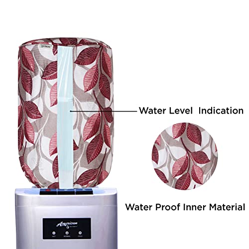 Image of eretailer Polyester & Polyester Blend Water Dispenser Bottle Cover, 20L, Set of 1, Pink