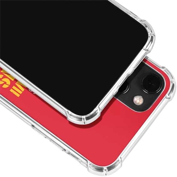 Miniatura 2 de Skinit Funda transparente compatible con iPhone 15, diseño oficial de los Kansas City Chiefs Super Bowl LVII Champions de la NFL