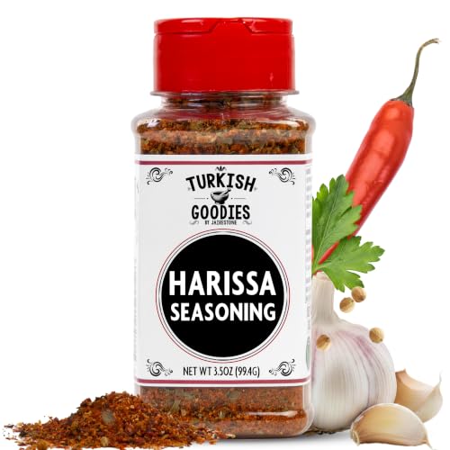 Turkish Goodies Harissa Seasoning, Smoky Spicy Turkish Spice Blend, 3.5 oz