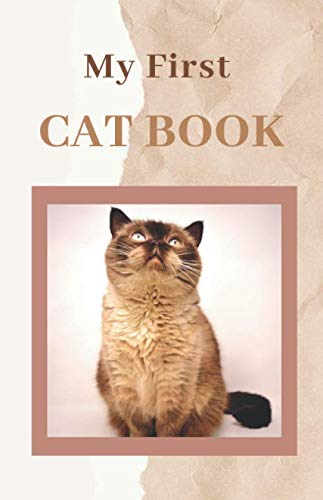 My First Cat Book: Discreet Password Logbook, Disguised Password Organizer Logbook with Alphabetical Pages, Logbook To Protect Usernames Internet ... Keeper Pocket Size (Hidden in Plain View)