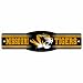 NCAA Missouri Tigers 4.5-by-17 Sign