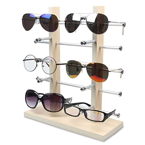 Support de lunettes de soleil double rangée pour éviter les rayures