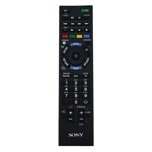 TV Remote Control Replace for Sony TV Bravia Netflix 4k Ultra HD