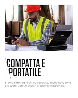Canon MAXIFY BX110 Stampante Compatta – Stampante WiFi con Batteria Ricaricabile, Supporta Fogli fino a Formato A4 | Adatta a Home Office e Viaggi | Stampa da Laptop, PC o Smartphone PRINT