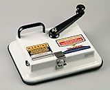OCB 16971 Top-o-Matic Zigaretten Stopfmaschine, Chrom, weiß, 17 x 17 x 8 cm