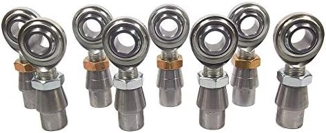 3/4 X 3/4-16 Economy 4-Link Rod End Kit with Bungs .095 Wall, Rod End, Heim Joint