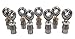 QSC 3/4 X 3/4-16 Economy 4-Link Rod End Kit with Bungs .120 Wall, Rod End, Heim Joint