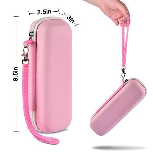 Image of Case Compatible with Philips Sonicare ProtectiveClean 4100 5100 6100 6500 7500 Rechargeable Electric Toothbrush.Travel Holder Fits for Oral-B 7500 9600 9300 Pro 1000 with Charger - Pink (Box Only)