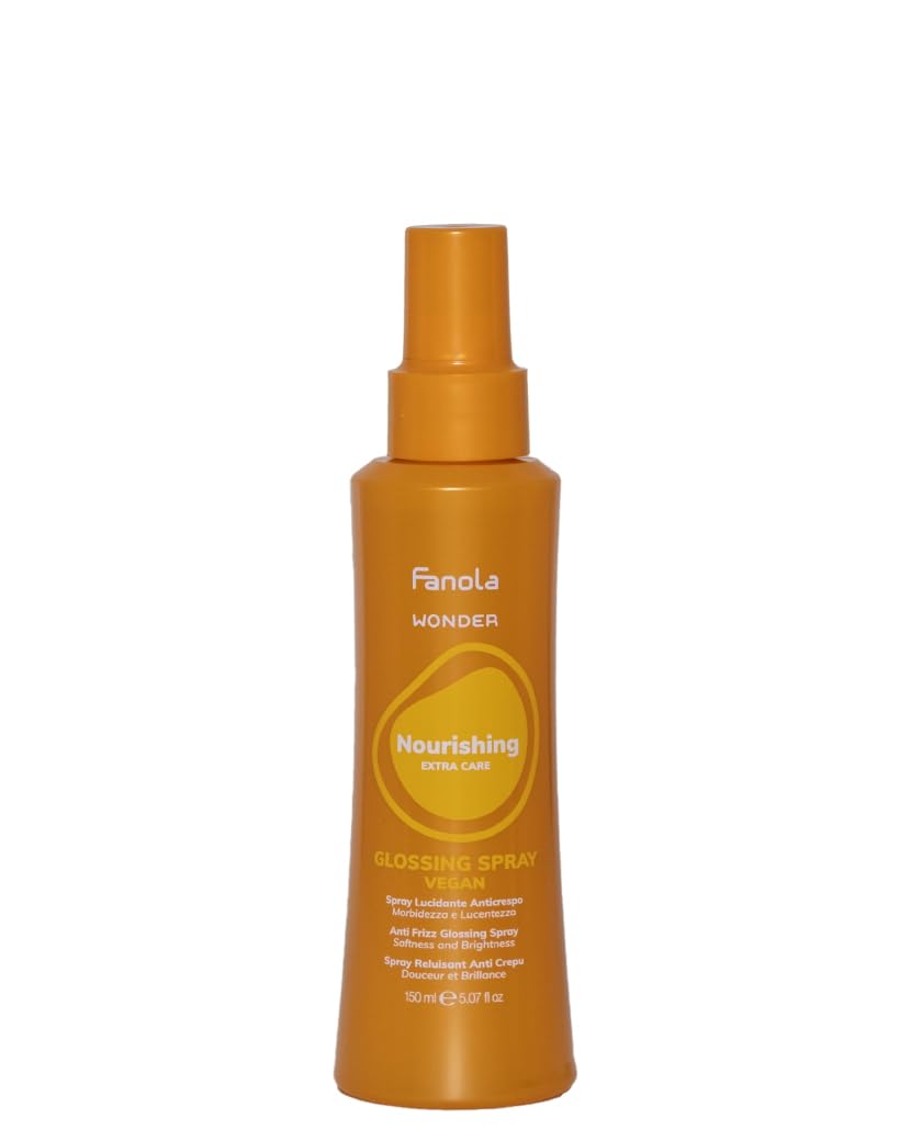 Fanola Wonder Spray Nourishing Extra Care, Spray Ristrutturante e Districante per Capelli Fini Secchi, Crespi e Trattati ad Azione Lucente e Ammorbidente, 150 ml