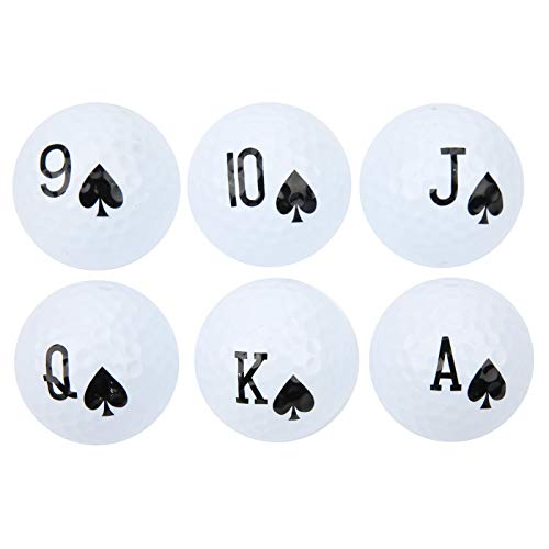 banapoy Pelota de Golf de Larga Distancia, 6 Piezas de Distancia más Pelotas de Golf, para Amantes del Golf de práctica de Juegos