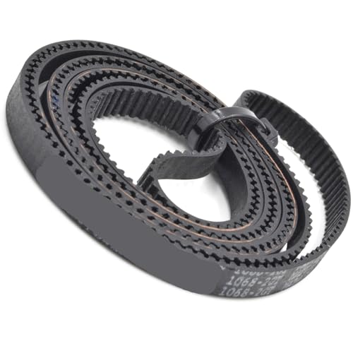 Courroie en caoutchouc robuste 2GT de 15mm pour axe rigide - 4