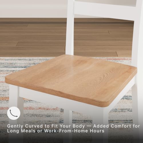 6-Piece Dining Table Set with Bench and Chairs
