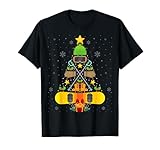 Photo Gallery snowboarding christmas tree lights snowboarder xmas maglietta Photo Gallery snowboarding christmas tree lights snowboarder xmas maglietta