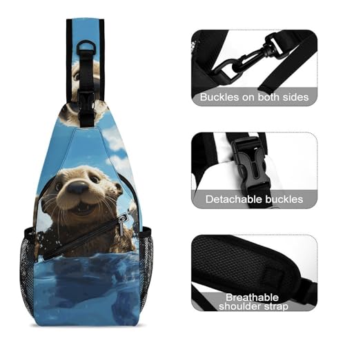 Bolso Bandolera de Mochila Casual para Mujer y Hombre miniatura 3