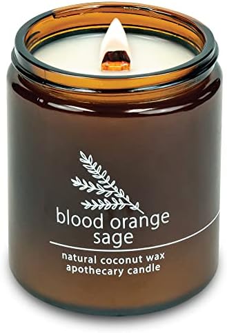 Hemlock Park Crackling Wood Wick Candle Handcrafted with Natural ...