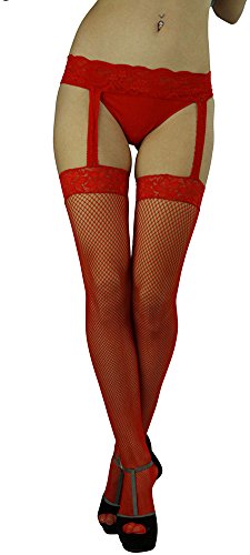 Image of ToBeInStyle Women's Suspender Pantyhose