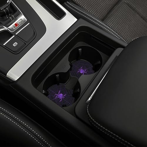 2 Pzs Portavasos para Carro Morado y Negro miniatura 6