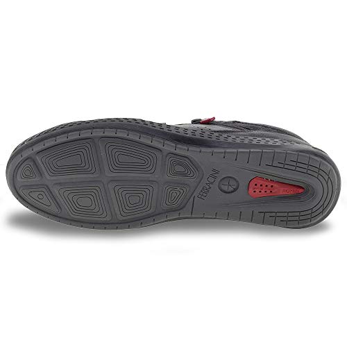 Sapatênis Masseratti Masculino, Ferracini, Whiter Plus Black, 41