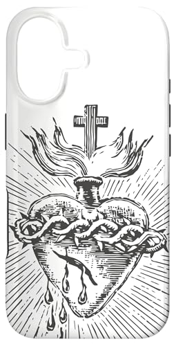 Devotion to the Sacred Heart of Jesus �r���e�[�W �J�g���b�N�A�[�g �X�}�z�P�[�X iPhone 17 �p