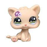 Custom-Made Baby Kitty Pet Shop Toy Short Hair Cat Mini Bobble Head Animal Figure 1 Inch Kitten