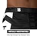 Hayabusa Men's Icon Mid-Thigh Fight Shorts - Black, X-Large