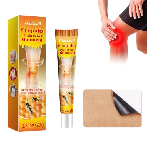 Gel terapéutico profesional de veneno de abeja, crema de veneno de abeja,Crema Articular en Gel Profesional con Propóleo, adecuado para cuello, rodillas (2pcs)