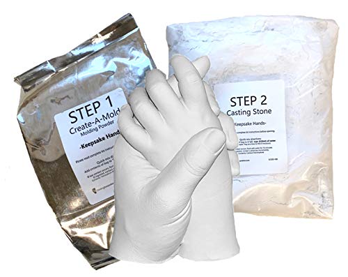 Life Casting -Refill Powders - for Luna Bean Keepsake Hands Plaster Statue Kit (Step 1 & Step 2)