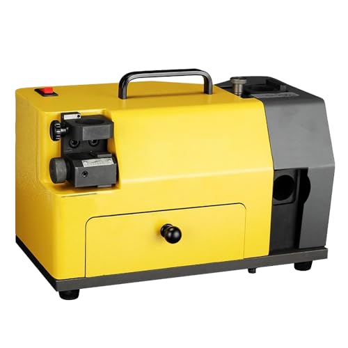 PreAsion 110V MR-X1 End Mill Grinder Sharpener Milling Cutter Grinder Sharpener Grinding Machine for ?4-?14mm End Mills SDC for Tungesten Steel