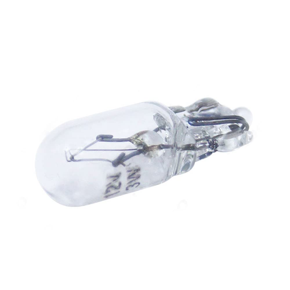 10 Uds De Bombilla T6.5 para Salpicadero De Coche Panel De Instrumentos Luz Indicadora De 3W Luces Laterales De 12V Accesorios para Coche