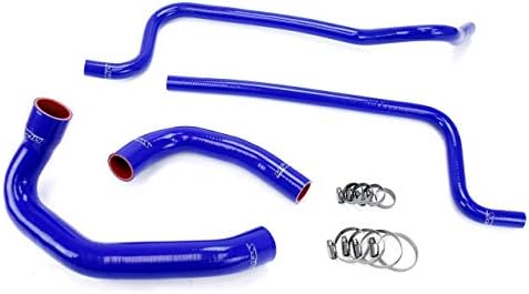 HPS 57-1292-BLUE Blue Silicone Radiator Coolant/Heater Hose Kit