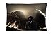 Custom Supernatural Castiel Misha Collins Zippered PillowCase&Pillow Case Cover Standard 20"x30" (Twin sides)