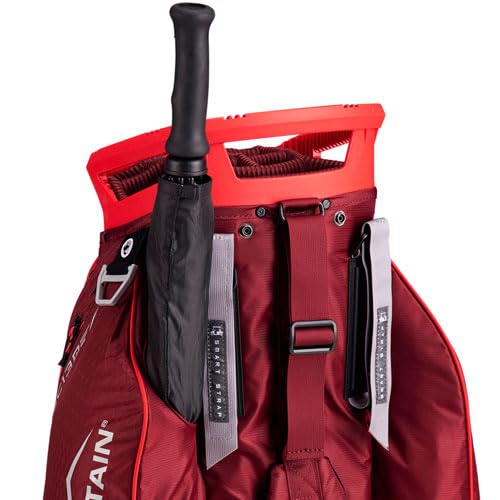 Amazon | Sun Mountain 2024 C-130 ゴルフカートバッグ レッド | Sun