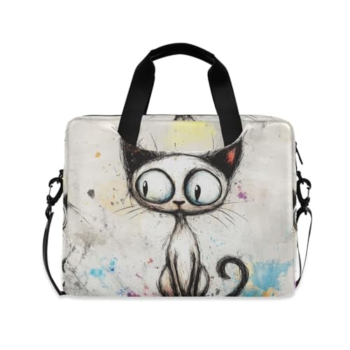Laptop Sleeve para portátil 15.6 pulgadas con asa y correa miniatura 1