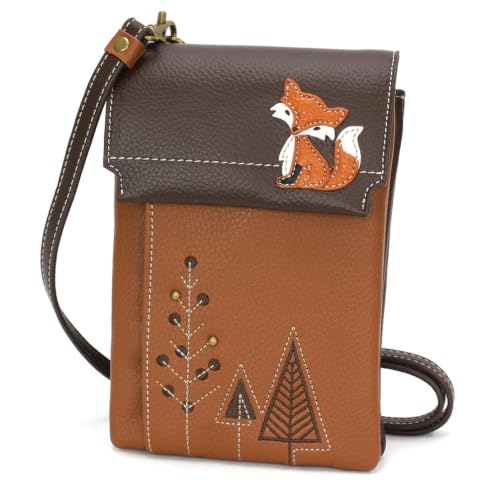 Image of CHALA RFID Criss Crossbody Cell Phone Purse - Women Faux Leather Xbody Handbag with Adjustable Strap