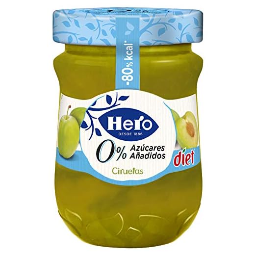 Hero - Diet - Confitura de Ciruelas - 280 g