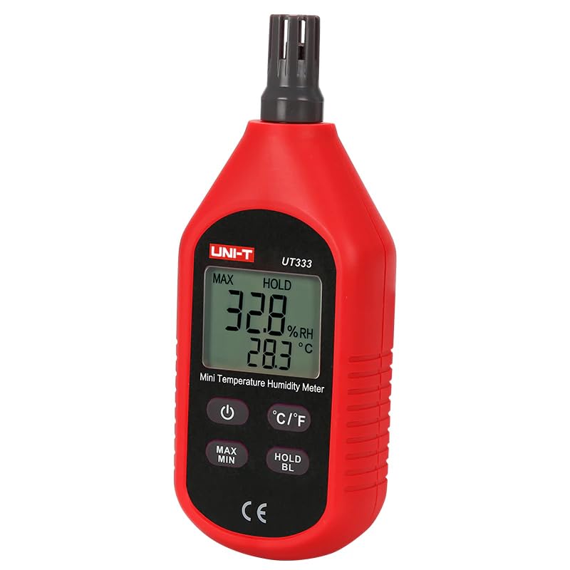 Mini temperature humidity meter LCD digital gauge tester UNI-T UT333 air