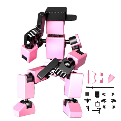 Stop Motion Figures - Figura de acción móvil, figuras flexibles de acción impresas en 3D para detener el movimiento, pintura de animación DIY, personalización, accesorios de fotografía, decoración de