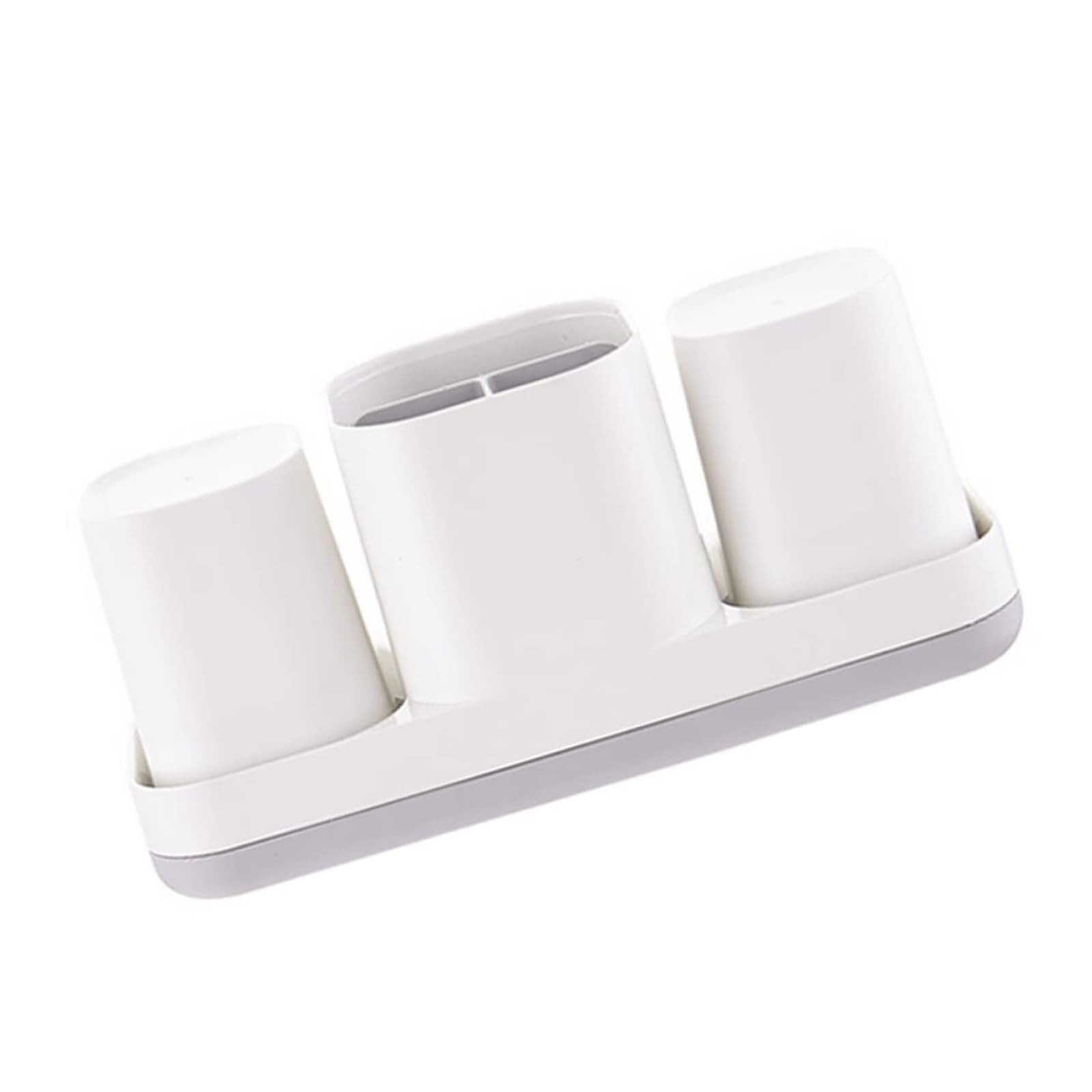 Tooth Brushing Holders Toothbrush Rack And Toothpaste Holder Easy To Clean Organizer Neat And Tidy Storage Accessories Organizer