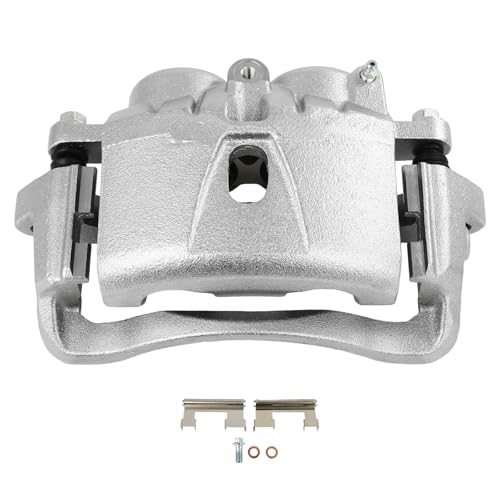 Image of SCITOO 18B4814 Rear Left Disc Brake Caliper w /Bracket Fit For Chev For Silverado 3500 2001-2006,For GMC For Sierra 3500 Classic 2007,For GMC For Sierra 3500 HD 2007-2010, Double Pistons