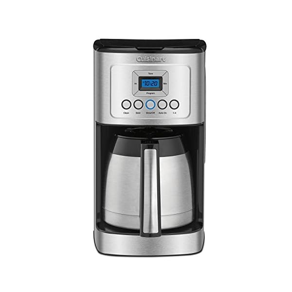 Cuisinart Stainless Steel Coffee Maker, 12-Cup Thermal, Silver