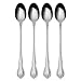 Oneida True Rose Iced Tea Spoons, Set of 4