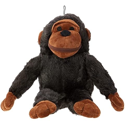 happypet Mad About Pets Big Buddie - Chucky the Chimp Talking Dog Toy,Brown,L (Pack of 1) Cover