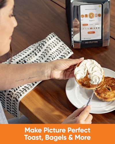 Revolution-R180-Connect-Plus-2-Slice-Touchscreen-Toaster–Connected-Smart-Toaster-wPatented-InstaGLO-20-Technology-Toastie-Press-Mode-Digital-Picture-Frame–Toast-Bread-Bagels-Waffles-More Revolution R180 Connect Plus 2 Slice Touchscreen Toaster–Connected Smart Toaster wPatented InstaGLO 20 Technology Toastie Press Mode Digital Picture Frame–Toast Bread Bagels Waffles More