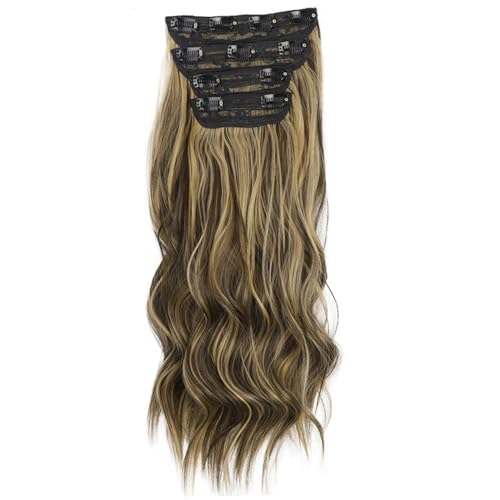 Extensiones de cabello naturales con clip de 20 pulgadas: la solución para un pelo fino y corto