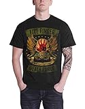 Five Finger Death Punch T Shirt Locked & Loaded Band Logo Official Mens Black Size XL