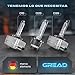 Imagen de Gread D1S 6000K Xenon 2 bombillas de luces quemador de xenón