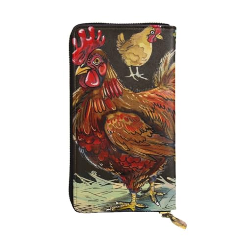 Portefeuille en cuir noir femme avec porte-monnaie et porte-cartes de voyage moderne